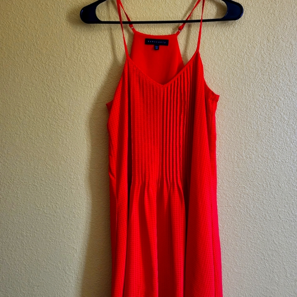 Sanctuary Blood Orange Dress